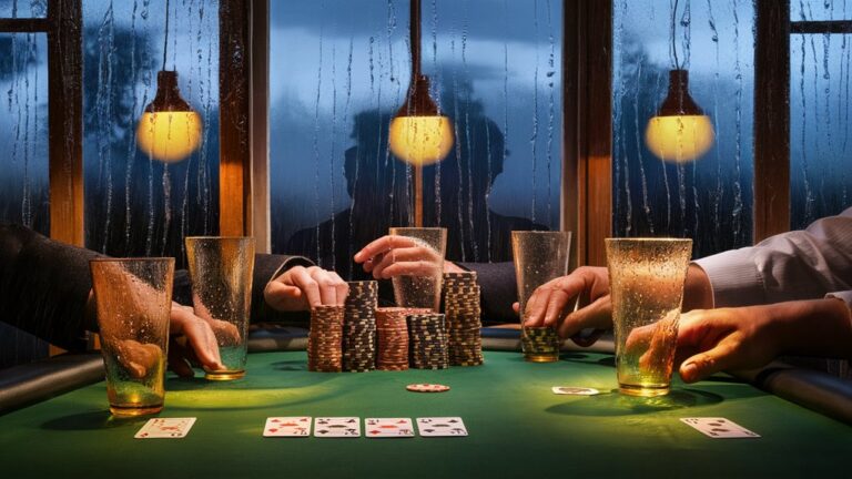 gloomy poker night surges