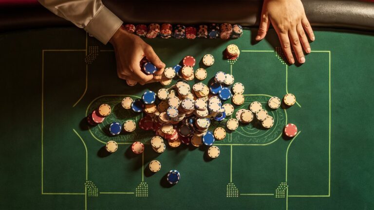 track casino table movement