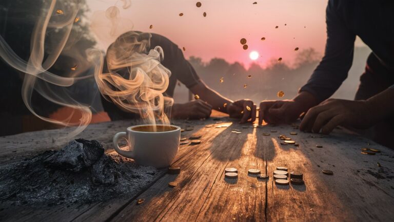 morning radiance in transition