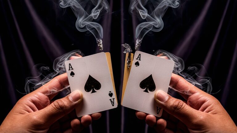 smoky gambling finds peace