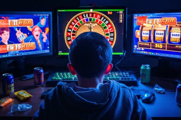streamers market gambling to kids