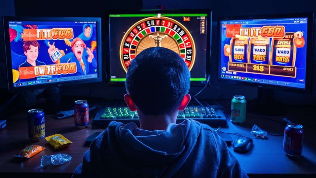 streamers market gambling to kids