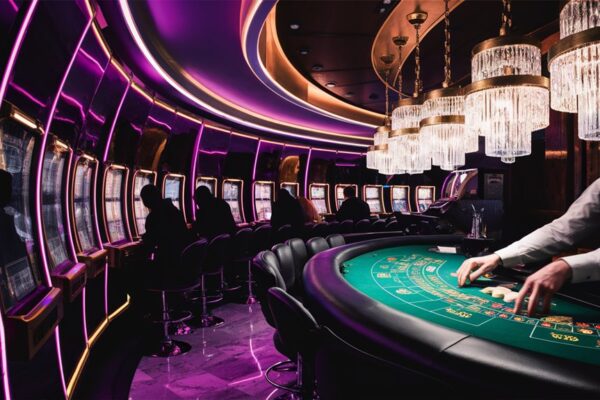 casino uses light shows