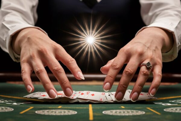 dealing cards with style