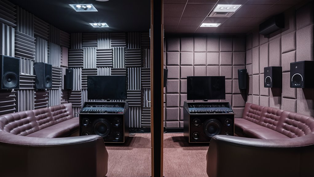 evaluate audio room equipment