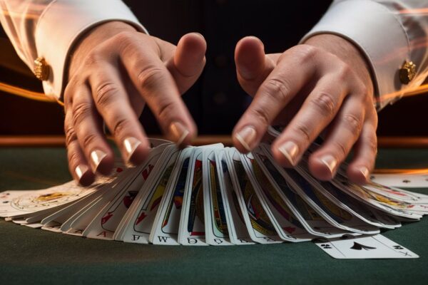 gambling device rapid movements