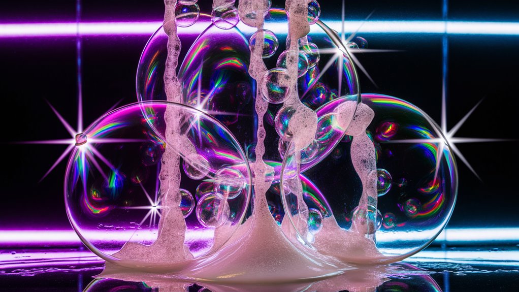 glowing bubble slot machine