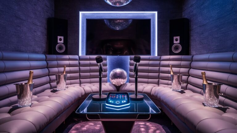 karaoke room essential features
