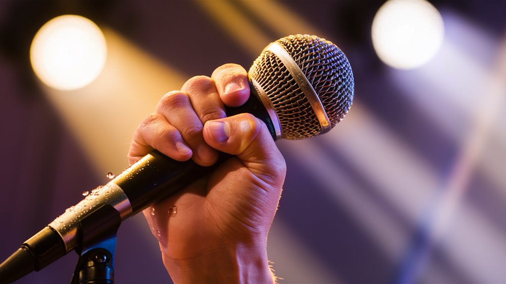 learn proper microphone speaking