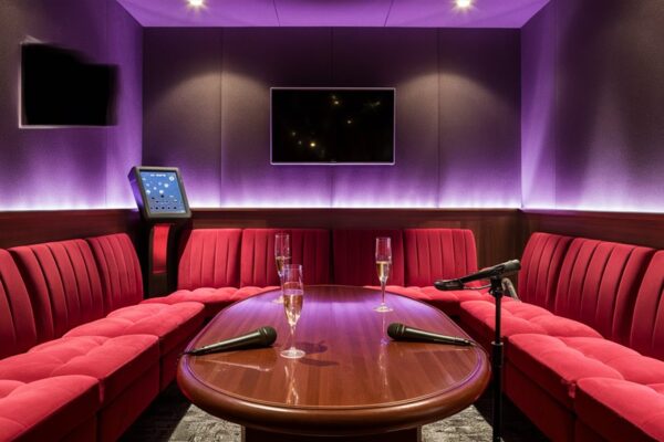plan ideal karaoke space