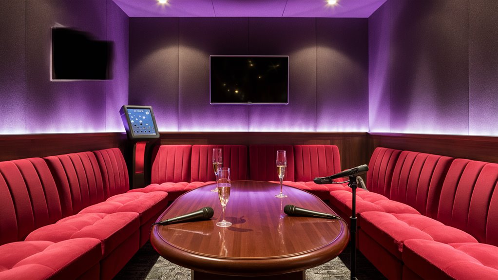 plan ideal karaoke space
