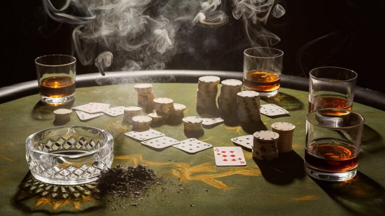 poker control through smoke