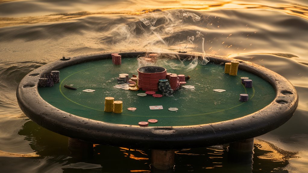 poker game ocean elements