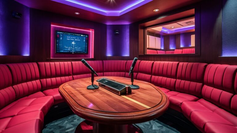 select ideal karaoke space