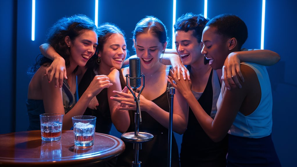 sing karaoke together successfully